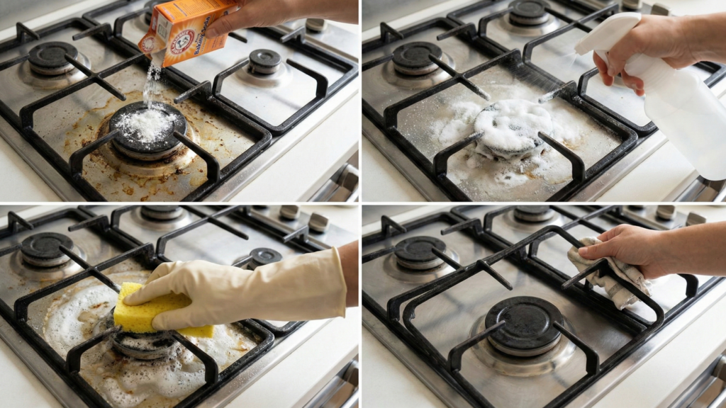 Como eliminar gordura da cozinha em poucos passos com ingredientes simples