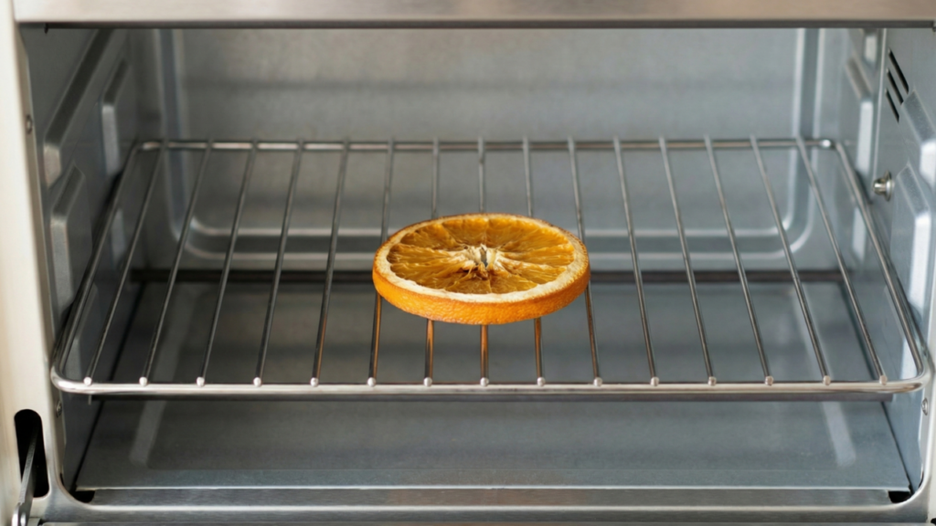 Colocar uma rodela de laranja no forno desligado: para que serve e quando é conveniente fazê-lo