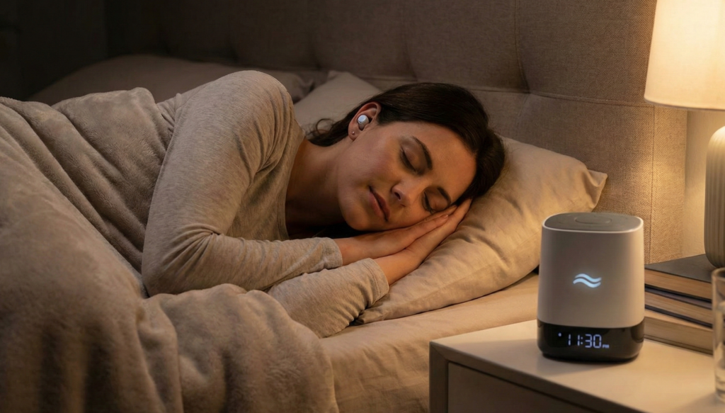 Algumas noites pedem aquele barulho para um sono perfeito