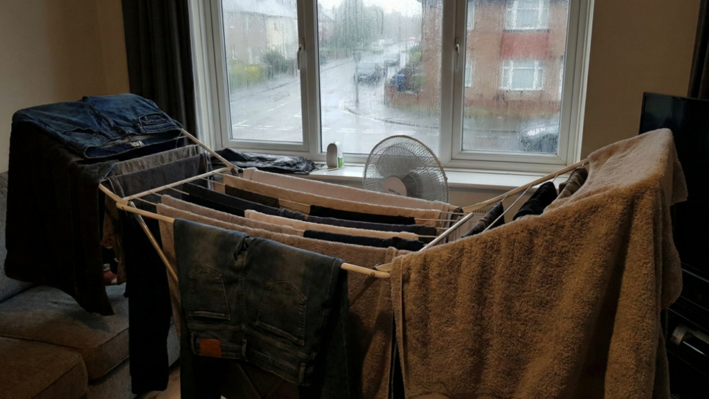 Essa técnica auxilia na secagem das roupas mesmo em dias chuvosos