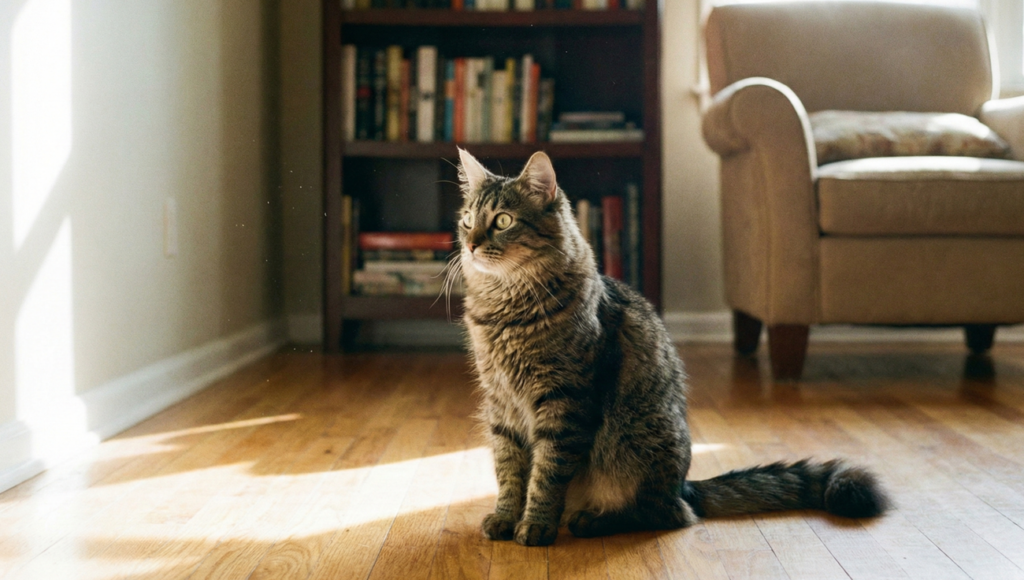 Muitas vezes os gatos nos intrigam com seus comportamentos estranhos