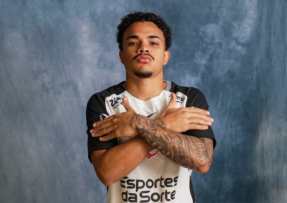 Kaio César, atacante do Corinthians