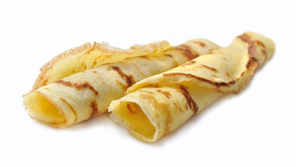 Receita versátil de panqueca doce ou salgada, com poucos ingredientes e preparo prático