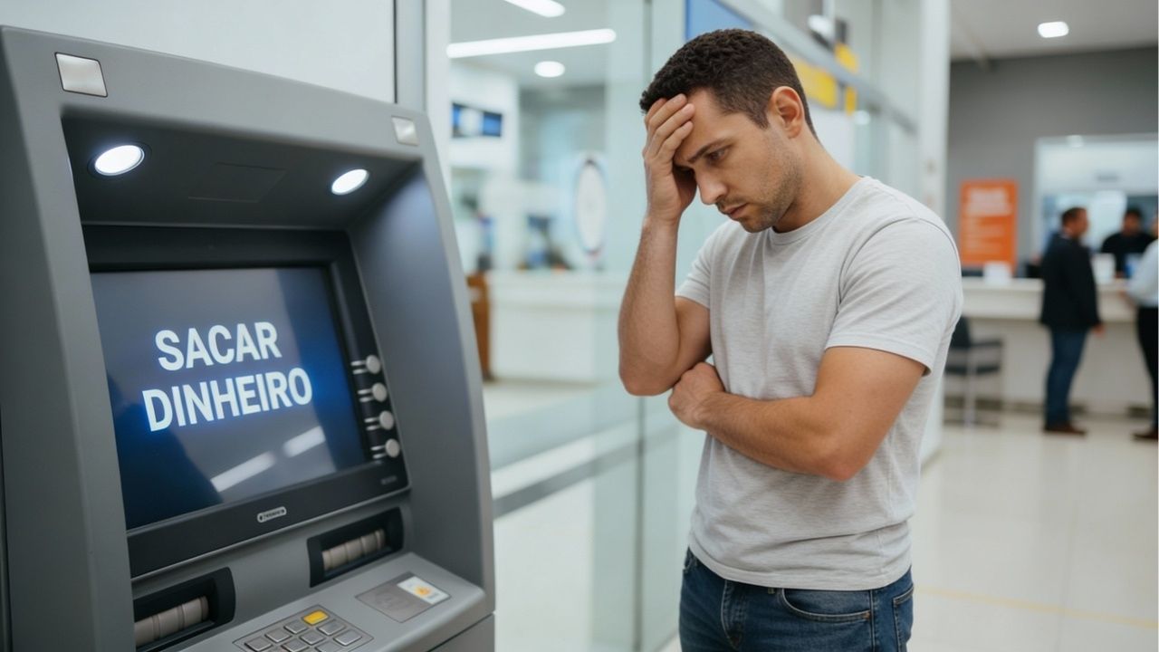 Mais de 141 mil brasileiros possuem até R$ 1.621 para sacar no banco e não sabem