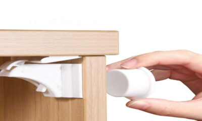 Trava magnética para armários e gavetas une elegância, segurança e praticidade