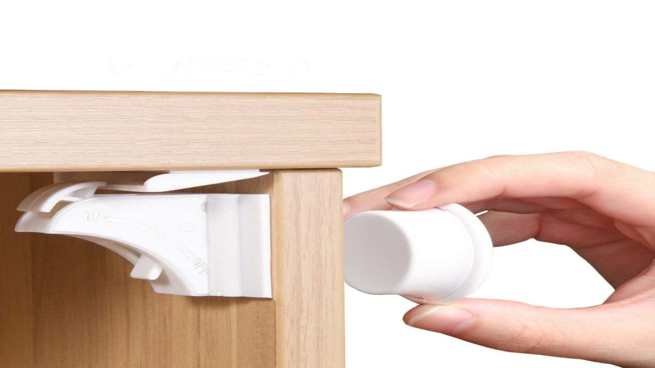 Trava magnética para armários e gavetas une elegância, segurança e praticidade