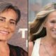 Glória Pires e Sarah Jessica Parker sorrindo, exibindo cabelos grisalhos e loiros com mechas brancas.