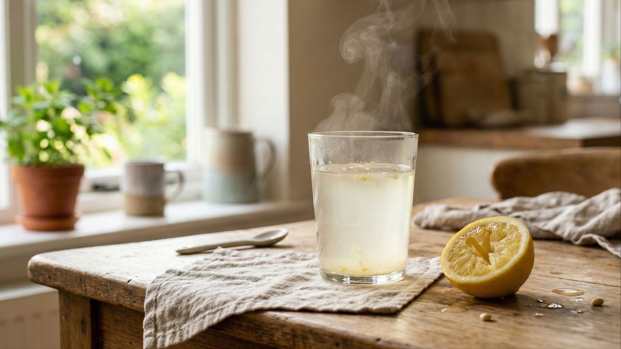 Saiba por que a água morna com limão ao acordar é o melhor hábito para o organismo