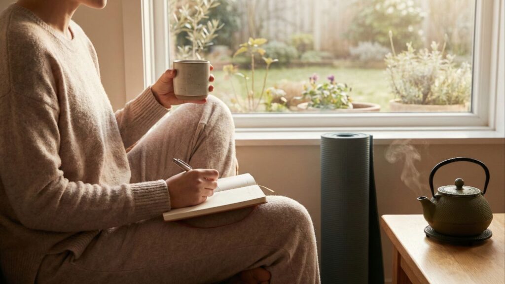 Os 4 passos essenciais do autocuidado matinal para blindar sua mente contra o estresse