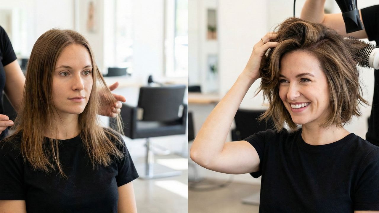 O melhor corte para cabelo fino que dobra o volume de forma imediata e natural