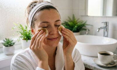 O melhor truque matinal com café que elimina o inchaço do rosto em poucos minutos