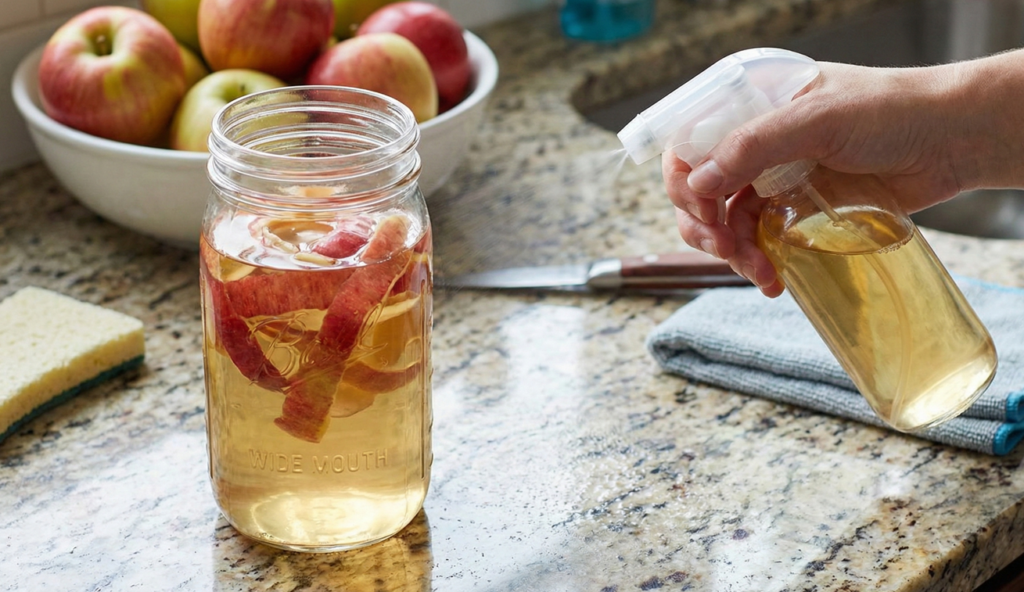 Não jogue fora as cascas de maçã, coloque em um pote com água e veja o motivo