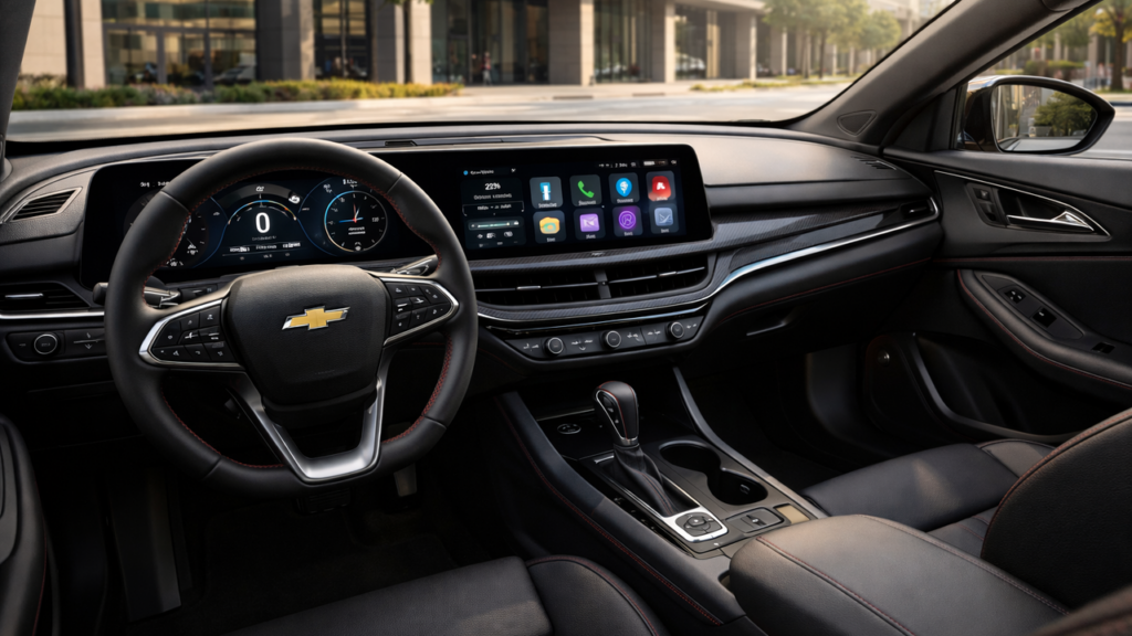 Chevrolet Monza 2026 surge com motor 1.3 turbo híbrido leve e consumo próximo de 21 km/l