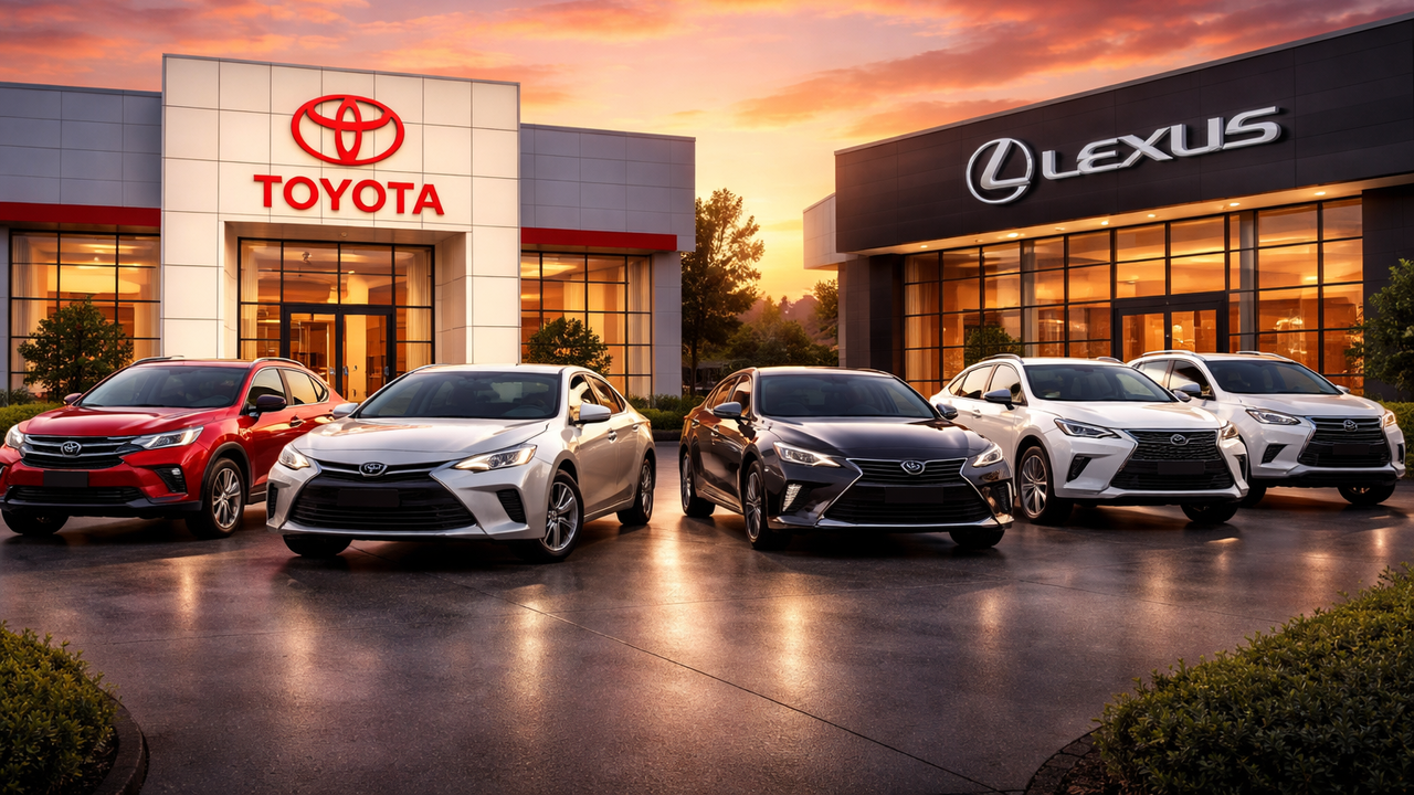 Toyota e Lexus fazem recall para cinco modelos e evitar risco em manobras