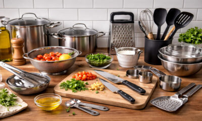 Quais os itens de uma cozinha básica que não podem faltar no dia a dia