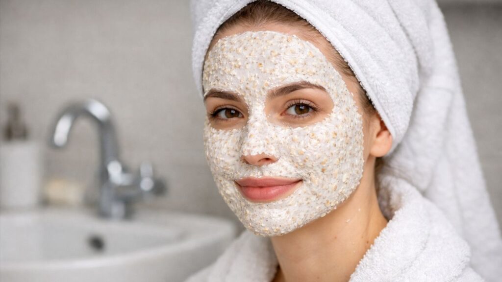 Máscara de aveia com iogurte ajuda a acalmar irritações e equilibrar a pele sensível