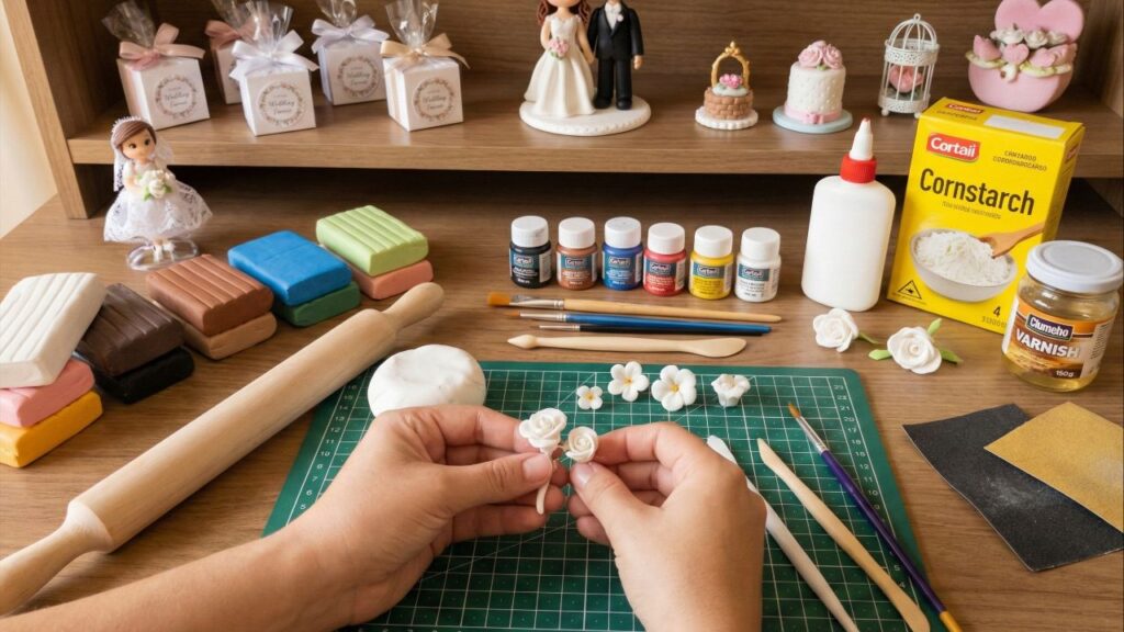 Conheça os materiais para porcelana fria indispensáveis para criar peças profissionais