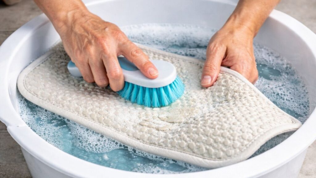 Conheça a frequência ideal para lavar tapete do banheiro e proteger sua saúde