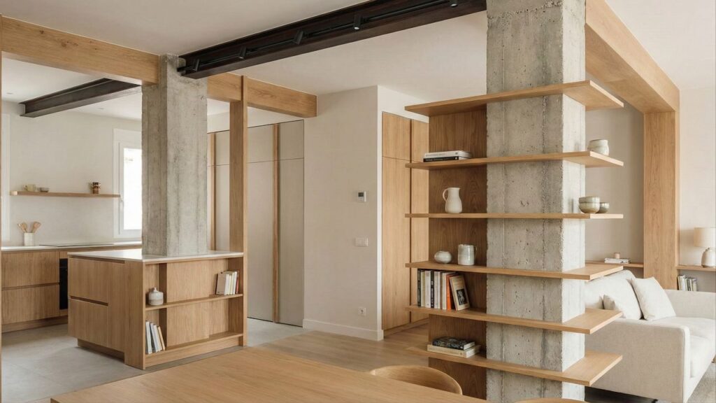 Como o design de interiores planejado consegue valorizar cada metro quadrado da sua residência