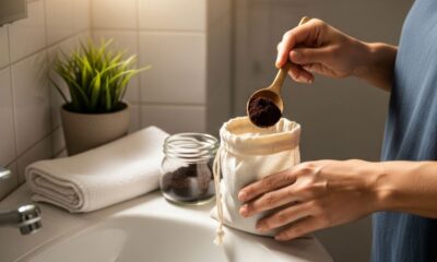 Colocar borra de café usada no banheiro à noite: por que recomendam e para que serve