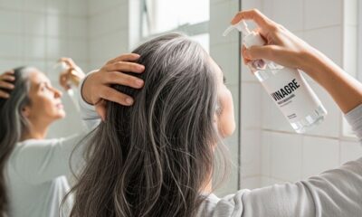 Aplicar vinagre e bicarbonato de sódio nos cabelos grisalhos: para que serve e por que é recomendado