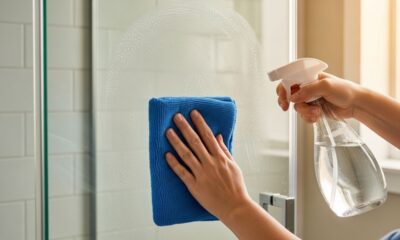 Aplicar vinagre no box de vidro do banheiro: por que isso é recomendado e para que serve