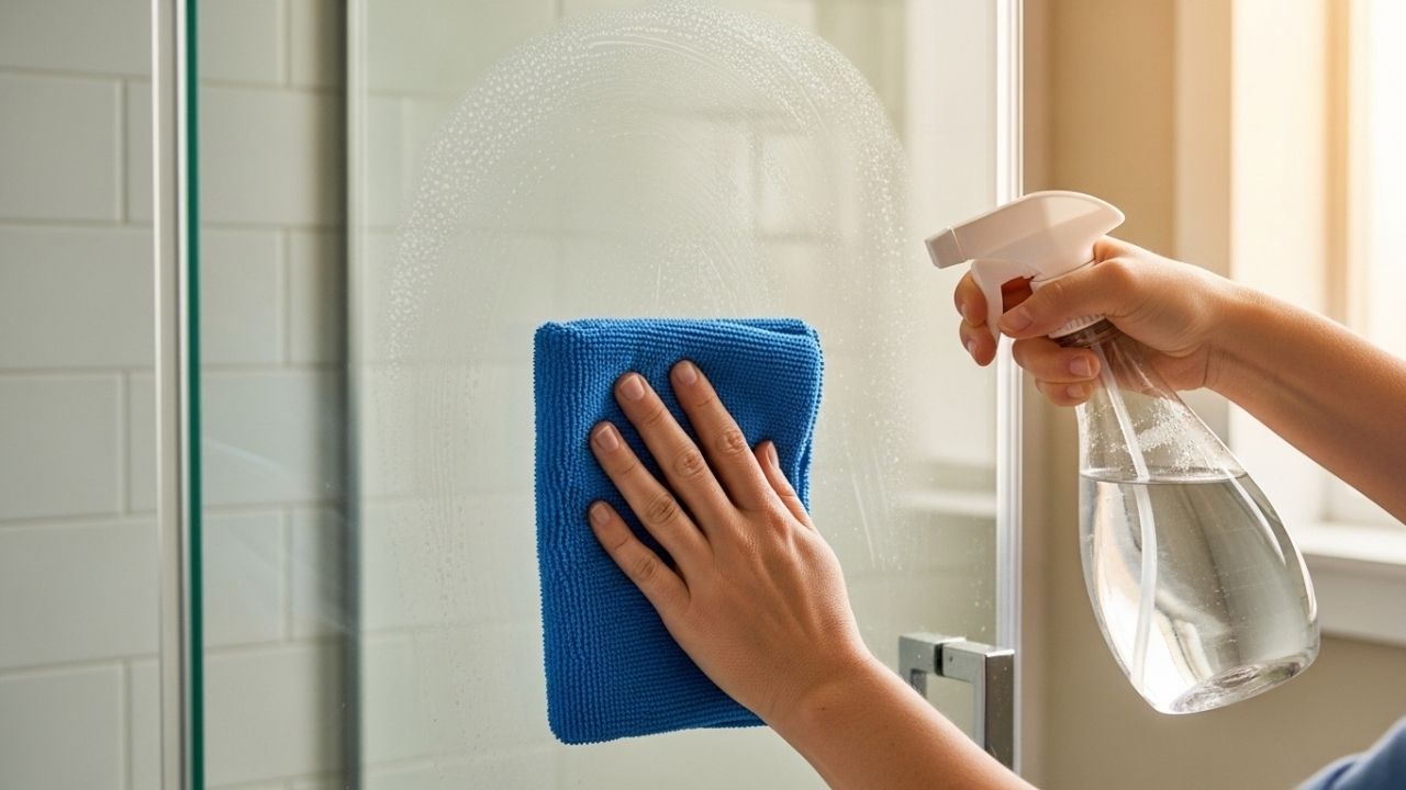 Aplicar vinagre no box de vidro do banheiro: por que isso é recomendado e para que serve