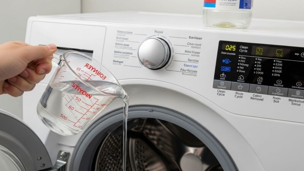 Usar vinagre na máquina de lavar roupas: por que é recomendado e quais cuidados ter
