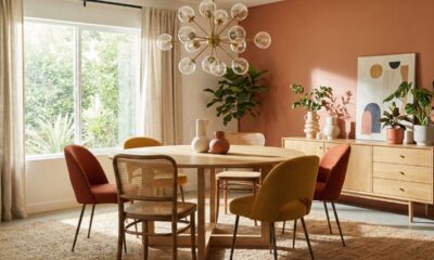 Porque todos estão obcecados pela nova decoração retrô na sala de jantar