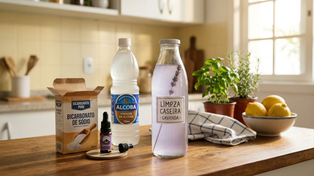 Apenas 4 ingredientes criam o desinfetante caseiro mais potente que você já viu na vida