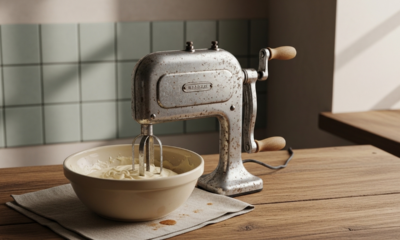 A batedeira manual que misturava massa e memórias