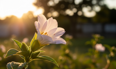 Algumas flores se fecham durante o dia e isso tem um motivo curioso