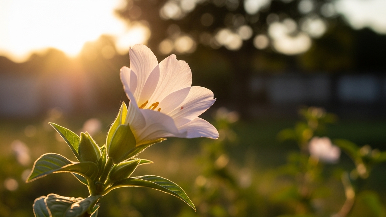 Algumas flores se fecham durante o dia e isso tem um motivo curioso