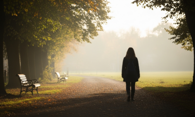 Mensagem de fé Salmos 139:10 — Deus caminha com você mesmo em silêncio