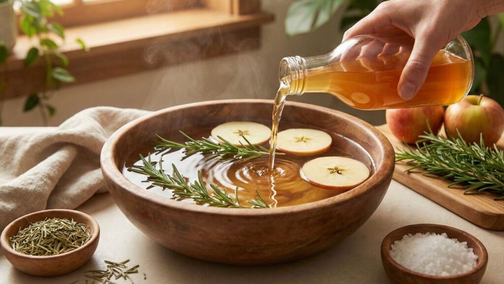 O que acontece ao lavar os pés com vinagre e alecrim vai deixar você sem palavras