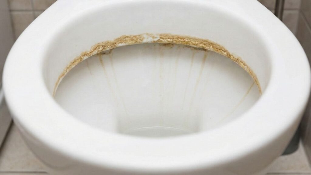 Melhor truque caseiro para eliminar manchas de água dura no vaso sanitário