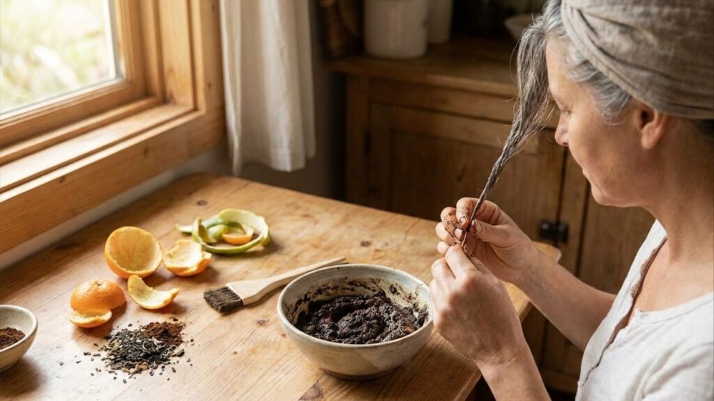 Melhor método caseiro com água de casca de batata para dar adeus aos fios grisalhos