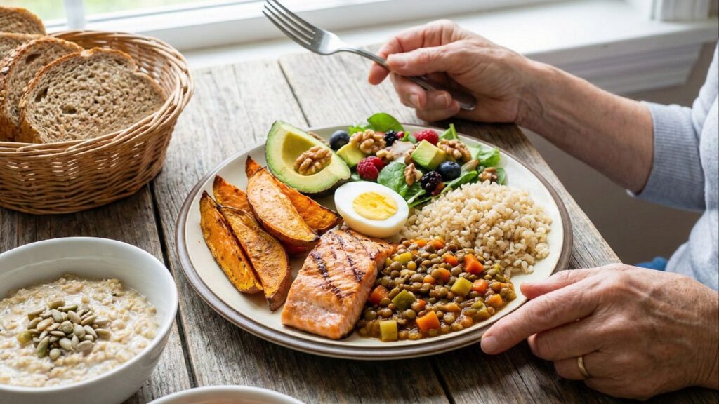 Como o autocuidado alimentar para idosos pode revolucionar sua saúde física