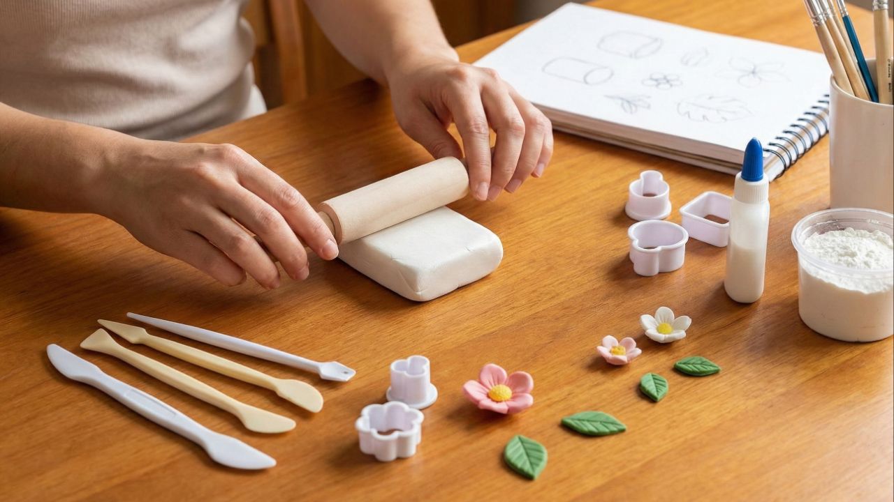 Conheça os materiais para porcelana fria indispensáveis para criar peças profissionais