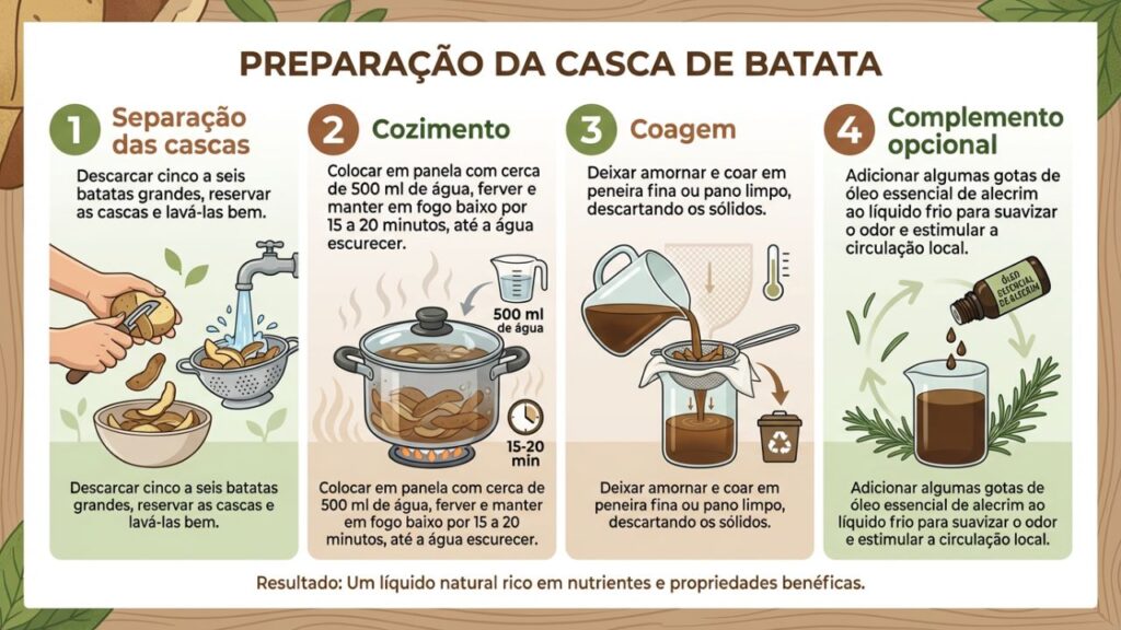 Melhor método caseiro com água de casca de batata para dar adeus aos fios grisalhos