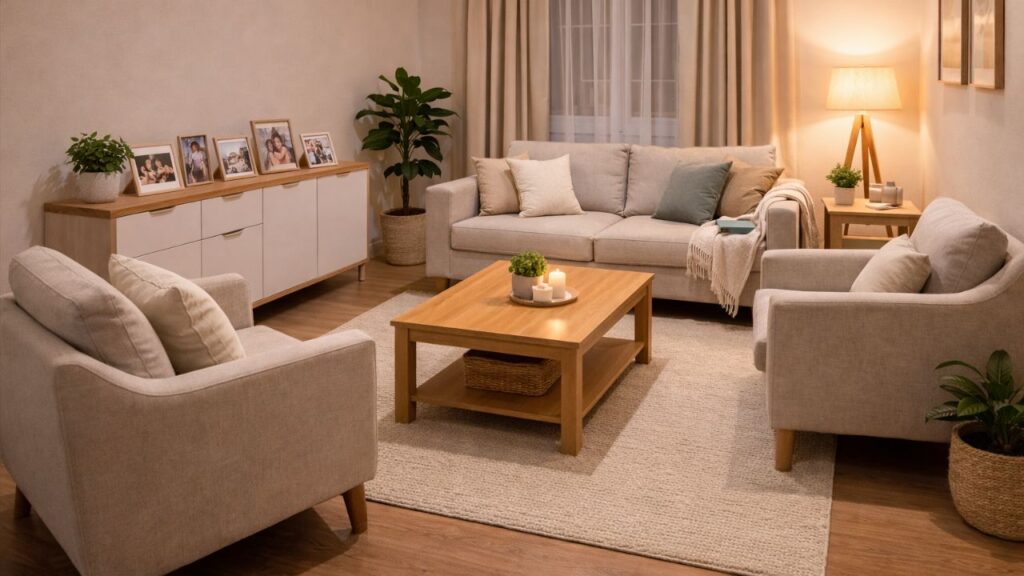 Como triplicar o conforto no lar apenas mudando a posição dos seus móveis atuais