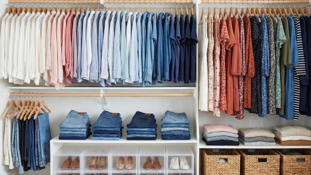Como a organização do armário pode transformar sua rotina matinal de um jeito surpreendente