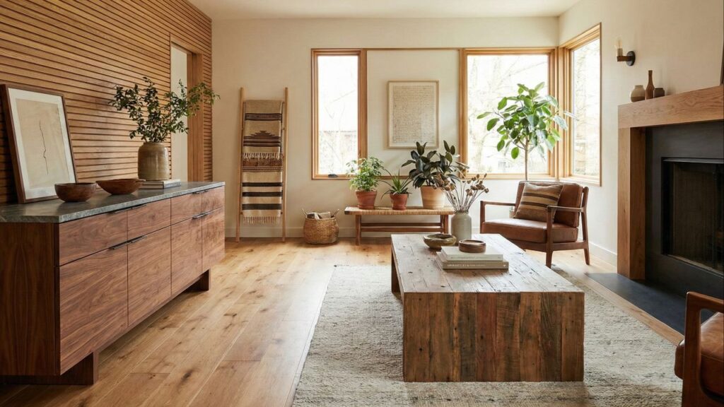 A melhor forma de usar tonalidades de madeira na decoração para transformar sua casa em 2026