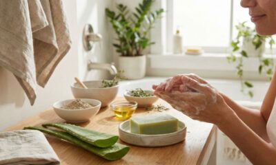 Conheça o sabonete caseiro de babosa que recupera o viço da pele cansada rapidamente