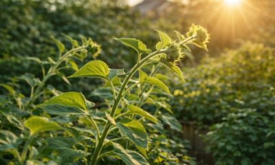 Já reparou que algumas plantas se inclinam buscando a luz do dia