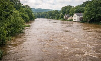 O que faz os rios subirem mesmo quando não há chuva aparente
