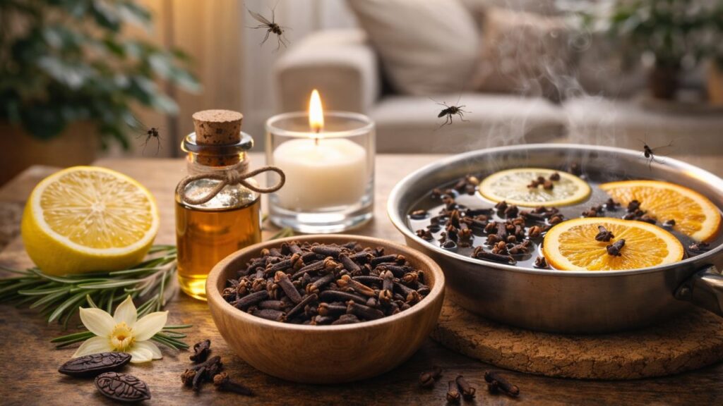 Cravo-da-índia ajuda a afastar insetos pela casa inteira e ainda deixa o ambiente perfumado