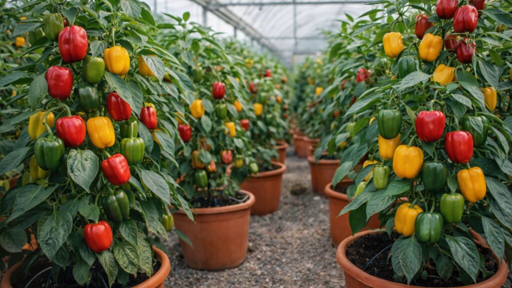 Pimentão bem conduzido mantém a produção ativa por longos períodos