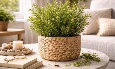 Essa planta perfumada afasta formigas e combina com qualquer estilo de decoração