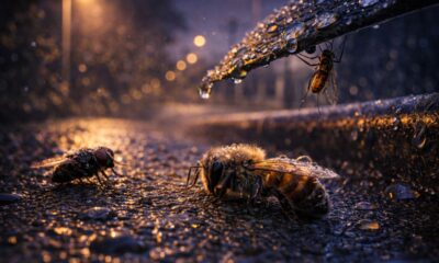 Quando o dia escurece mais cedo, os insetos mudam o comportamento sem ninguém notar